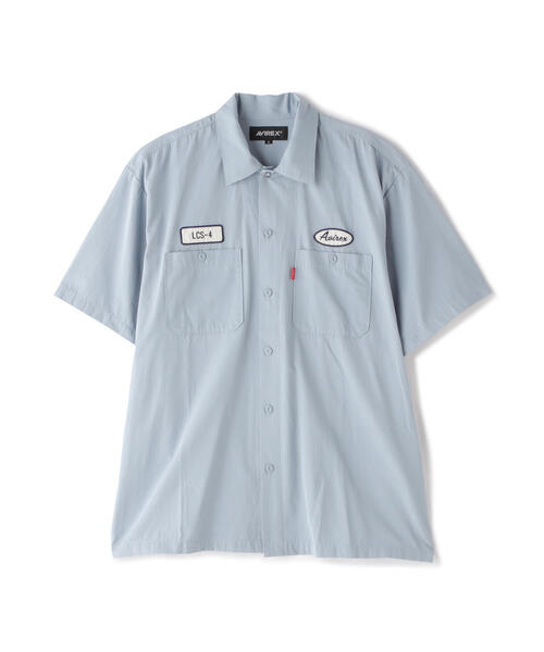 AVIREX（アヴィレックス）の「SHORTSLEEVE WORK SHIRT U.S.N. / ワークシャツ U.S.N. / AVIREX / アヴィレックス（シャツ/ブラウス・メンズ・アイボリー/ブラウン/ブラック/その他18・XL/L/2XL/M）」の12枚目の写真