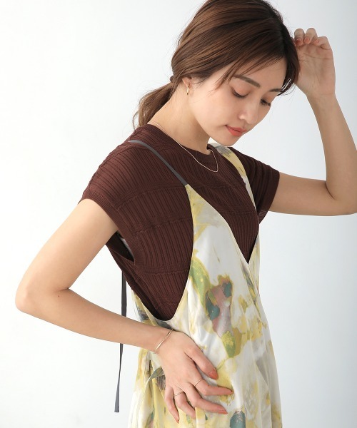 Bou Jeloud（ブージュルード）の「フレンチコンパクトプルオーバー（Tシャツ/カットソー・レディース・ブラック/グリーン/A/ブラウン・FREE）」の9枚目の写真