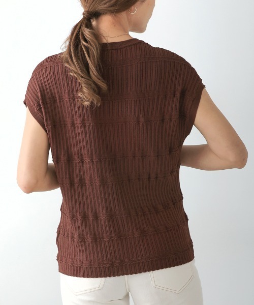 Bou Jeloud（ブージュルード）の「フレンチコンパクトプルオーバー（Tシャツ/カットソー・レディース・ブラック/グリーン/A/ブラウン・FREE）」の14枚目の写真