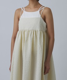 【Abor】ジャガードキャミドレス