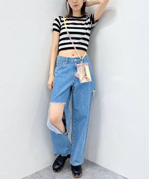 FOREVER 21(フォーエバー トゥエンティーワン)の「【小物ケース付き】F21ロゴショルダー(ハンドバッグ・レディース・ピンク/イエロー/ブルー/その他・FREE)」の14枚目の写真