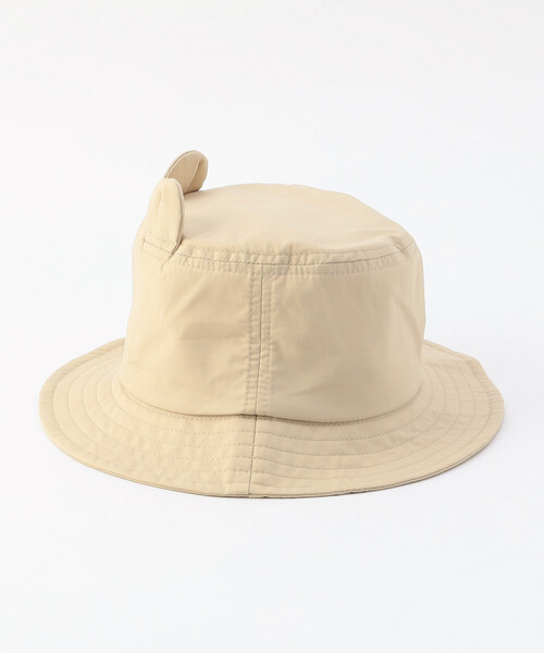 COMME CA ISM(コムサイズム)の「UVカット クマ耳付きハット(ハット・キッズ・ベージュ/ホワイト・MEDIUM/LARGE)」の13枚目の写真