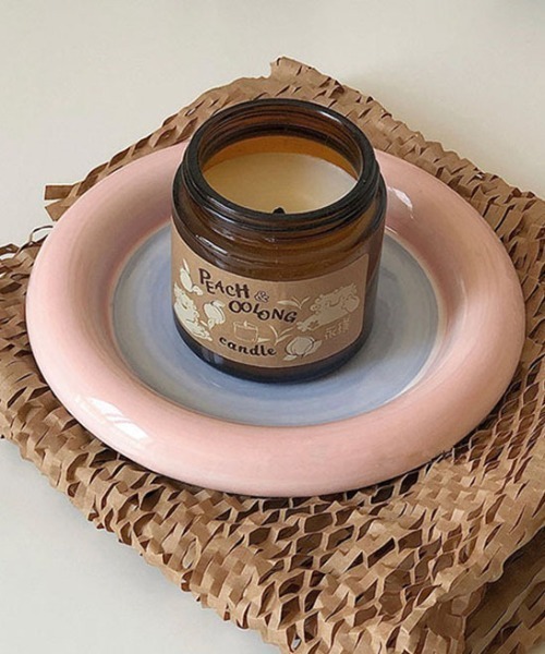 Made in I(メイドインアイ)の「バイカラーぷっくりラウンドプレート(食器・レディース・ピンク/グレー/ブラック/ホワイト/イエロー・FREE)」の21枚目の写真