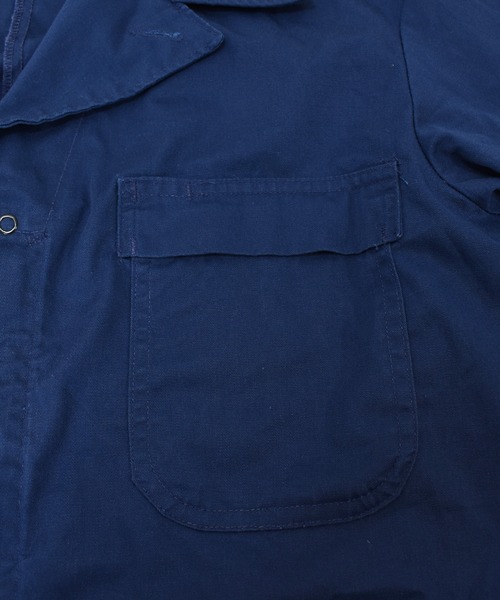 VINTAGE(ヴィンテージ)の「【ヴィンテージ古着】90's ミリタリー U.S.NAVY ユーティリティーカバーオール ジャンプスーツ オールインワン(つなぎ/オールインワン・メンズ・ネイビー・46)」の9枚目の写真