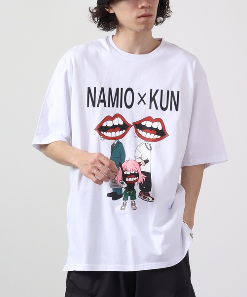 RE730 なみおくんプリント ルーズ半袖Tシャツ（Tシャツ/カットソー）｜RE730（アールイーセブンサーティー）