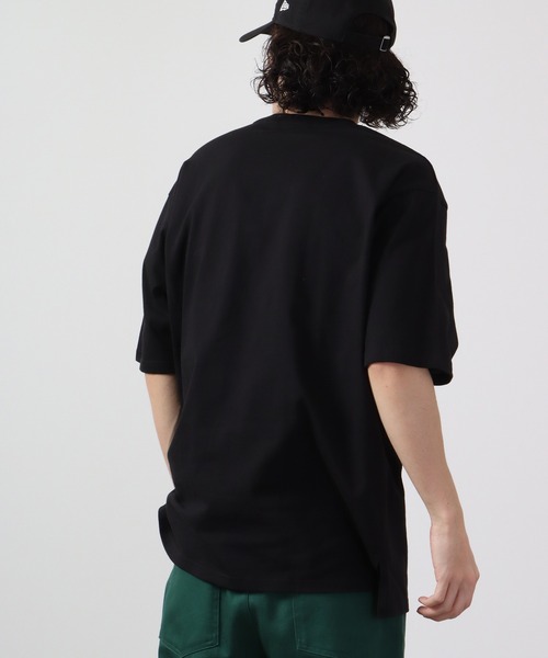 RE730（アールイーセブンサーティー）の「RE730 なみおくんプリント ルーズ半袖Tシャツ（Tシャツ/カットソー・メンズ・ホワイト系その他/ブラック系その他/ブラック・XL/L/M）」の19枚目の写真