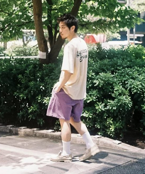 WISM（ウィズム）の「【GARDENS＆SEEDS / ガーデンズアンドシーズ】WISM 別注 S/S TEE（Tシャツ/カットソー・メンズ・ブラック/ベージュ・MEDIUM/LARGE/X-LARGE）」の10枚目の写真