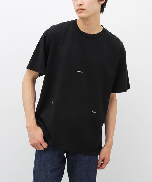 WISM（ウィズム）の「【GARDENS＆SEEDS / ガーデンズアンドシーズ】WISM 別注 S/S TEE（Tシャツ/カットソー・メンズ・ブラック/ベージュ・MEDIUM/LARGE/X-LARGE）」の12枚目の写真