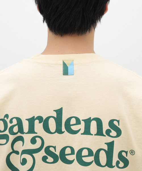 WISM（ウィズム）の「【GARDENS＆SEEDS / ガーデンズアンドシーズ】WISM 別注 S/S TEE（Tシャツ/カットソー・メンズ・ブラック/ベージュ・MEDIUM/LARGE/X-LARGE）」の19枚目の写真