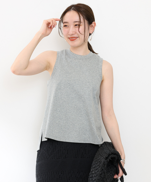 IENA（イエナ）の「TRAPAZEノースリーブTシャツ（Tシャツ