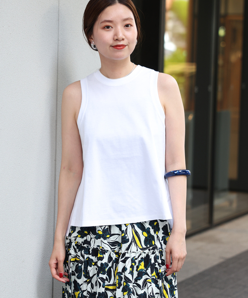 IENA（イエナ）の「TRAPAZEノースリーブTシャツ（Tシャツ