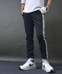 COMON GOLF（コモンゴルフ）の「ポンチ ストレッチ ジャージ素材 ライン入り ゴルフウェア ジョガーパンツ（スウェットパンツ）」