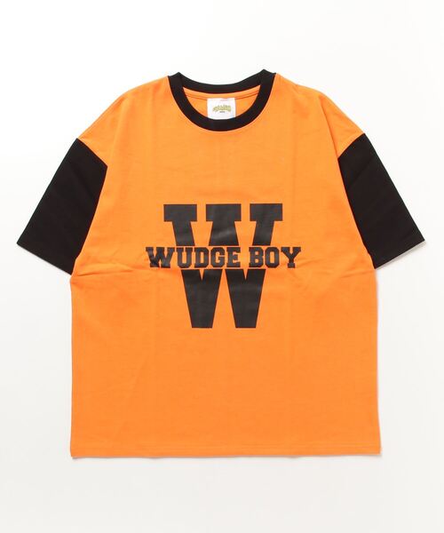 WudgeBoy（ワッジボーイ）の「W coloring TEE（Tシャツ/カットソー・レディース・オレンジ/エンジ/グレー/ブラック/ネイビー/オフホワイト・MEDIUM/LARGE）」の12枚目の写真