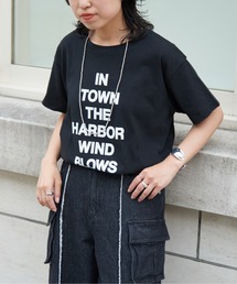 COLONY 2139 | 20/USA天竺プリント裾スリットTシャツ(Tシャツ/カットソー)