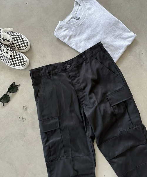 ROTHCO（ロスコ）の「ROTHCO(ロスコ)/カーゴパンツ 無地 迷彩 ワイドパンツ ワークパンツ 軍パン/Tactical BDU Cargo Pants（カーゴパンツ・メンズ・ブラック/グレー系その他/ベージュ系その他/グリーン系その他/パープル系その他/ベージュ系その他2/オリーブ/カーキ・S/M/L/XL/XS）」の13枚目の写真