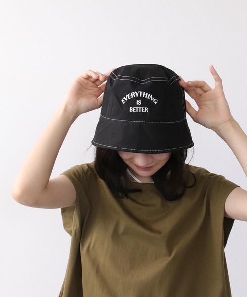 セール】ステッチロゴバケットHAT（ハット）｜Three Four Time