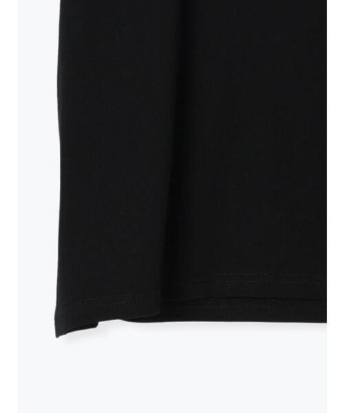 Samansa Mos2 blue（サマンサモスモスブルー）の「ロゴビッグTシャツ（Tシャツ/カットソー・レディース・グリーン/ブラック/オフホワイト/シルバーグレー/ベージュ・F）」の15枚目の写真