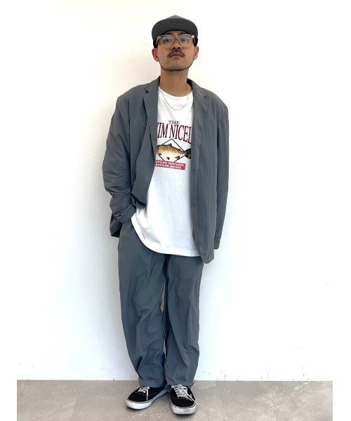 niko and...（ニコアンド）の「[NUMERALS/Urbanfit]イージージャケット（その他アウター・メンズ・ブラック/チャコール・MEDIUM/LARGE）」の6枚目の写真