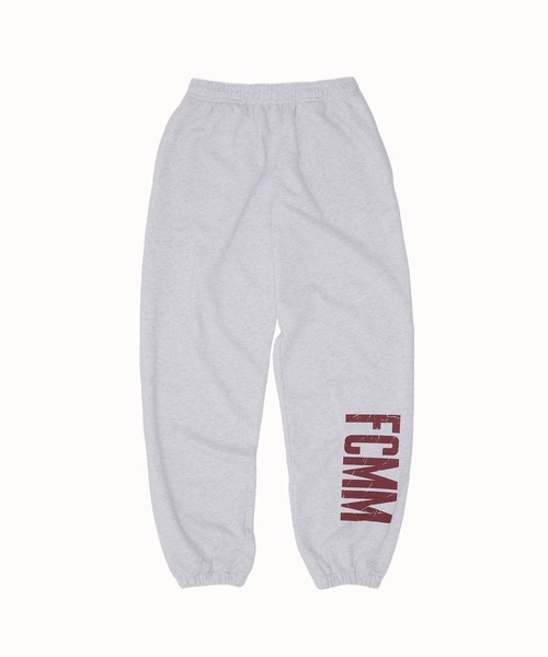 FCMM(エフシーエムエム)の「【日本限定アイテム】GRUNGE LOGO SWEAT PANTS/グランジロゴスウェットパンツ(スウェットパンツ・メンズ・グレー/オートミール/ブラック・LARGE/MEDIUM)」の7枚目の写真