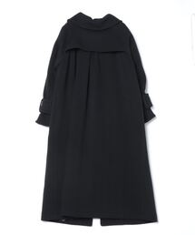 【美品】RUMCHE  ラムシェ ベージュ ウール ダッフルコート ヘリンボーン 美品】RUMCHE ラムシェ ベージュ ウール ダッフルコート