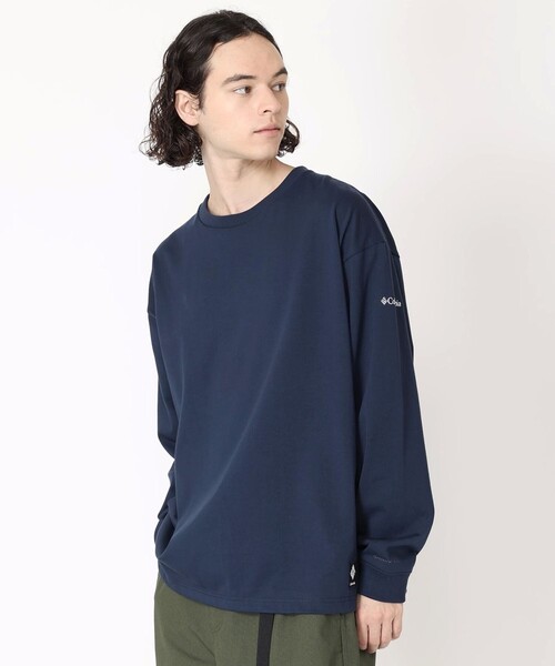 Columbia（コロンビア）の「ミラーズクレストロングスリーブグラフィックTシャツ（Tシャツ/カットソー・メンズ・パープル/ネイビー/グリーン/ホワイト/ブラック/オレンジ・L/M/S/XL）」の9枚目の写真