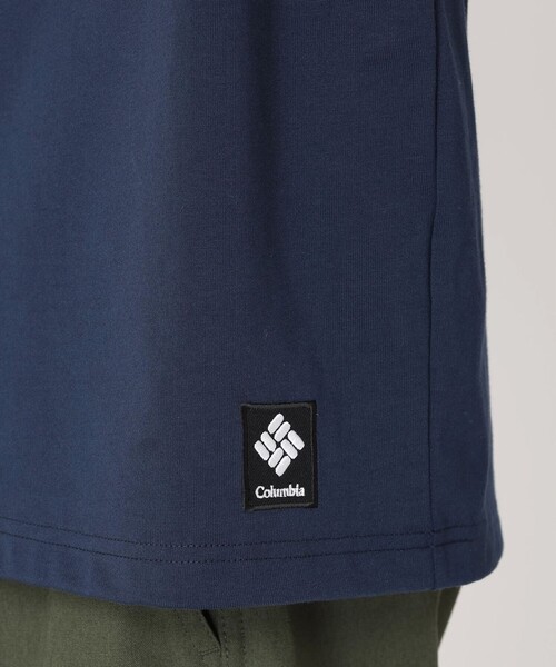 Columbia（コロンビア）の「ミラーズクレストロングスリーブグラフィックTシャツ（Tシャツ/カットソー・メンズ・パープル/ネイビー/グリーン/ホワイト/ブラック/オレンジ・L/M/S/XL）」の10枚目の写真