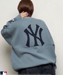 MLB | MLB/エムエルビー MLB 別注ジャガードクルーネックニット/プルオーバーニット/ユニセックス(限定展開)(ニット/セーター)