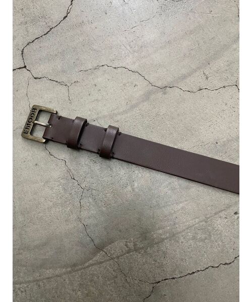 EMODA(エモダ)の「スクエアロゴバックルベルト(ベルト・レディース・ブラック/ブラウン・FREE)」の2枚目の写真