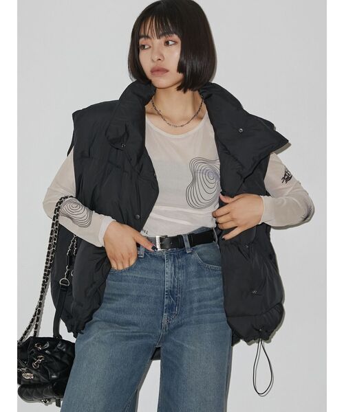 EMODA(エモダ)の「スクエアロゴバックルベルト(ベルト・レディース・ブラック/ブラウン・FREE)」の10枚目の写真