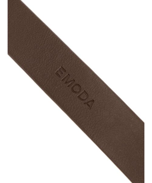 EMODA(エモダ)の「スクエアロゴバックルベルト(ベルト・レディース・ブラック/ブラウン・FREE)」の13枚目の写真