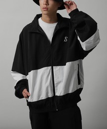 メンズのナイロンジャケット（ブラック/黒色系）ファッション通販