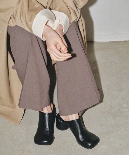 靴 TODAYFUL Chunky Heel Sabot Chunky Heel Sabot/TODAYFUL12321004 - Select Shop Loozel