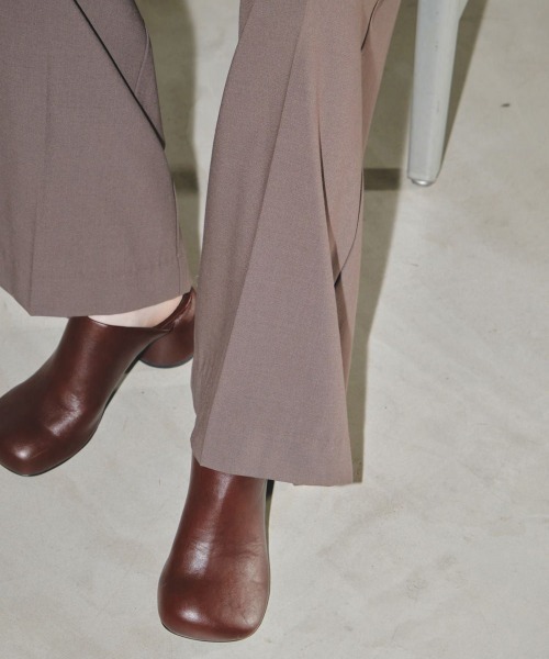 TODAYFUL（トゥデイフル）の「TODAYFUL Chunky Heel Sabot 12321004