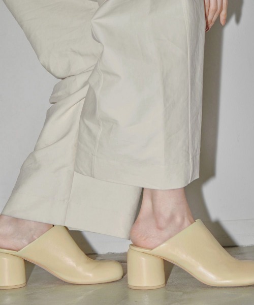 TODAYFUL Chunky Heel Sabot / チャンキーヒールサボ（TODAYFUL