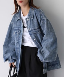 オーバーサイズデニムジャケット