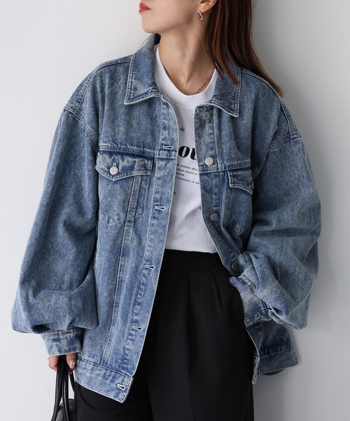 セール】オーバーサイズデニムジャケット（デニムジャケット