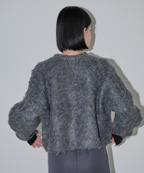 Shelly island（シェリーアイランド）の「モヘアタッチMIXカラープル