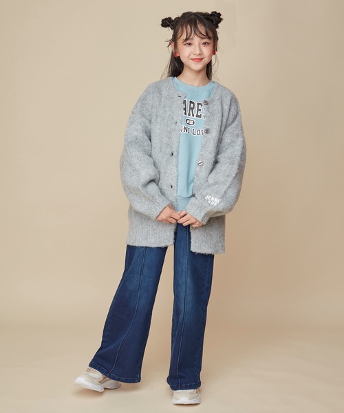 JENNI love（ジェニィラブ）の「メランジニットカーデ（カーディガン