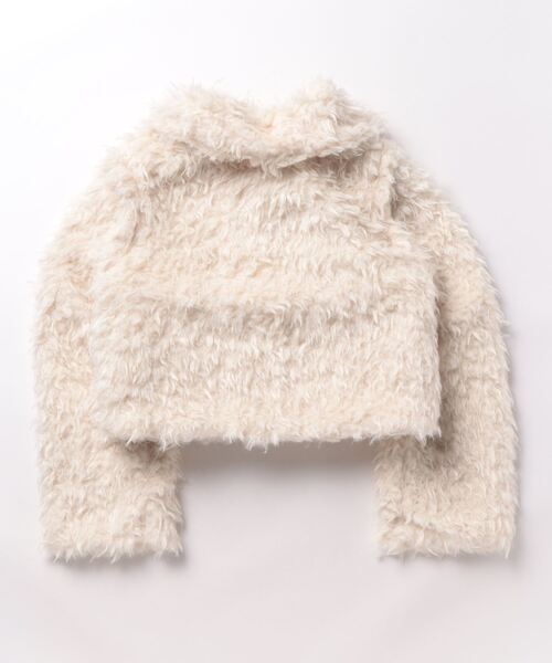 REDYAZEL(レディアゼル)の「ボアジャケット(その他アウター・レディース・オフホワイト/グレー/ベージュ・FREE)」の20枚目の写真