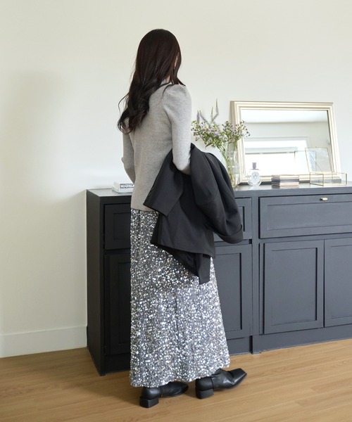 UNE MANSION（ユヌマンション）の「スパンコールキラキララメ加工