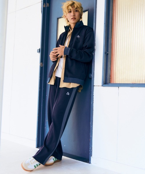 ＆RSON（アンダーソン）の「STANDARD JERSEY PANTS（その他パンツ・メンズ・ネイビー/ブラウン・SMALL/MEDIUM/LARGE/X-LARGE）」の16枚目の写真