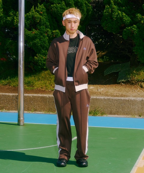 ＆RSON（アンダーソン）の「STANDARD JERSEY PANTS（その他パンツ・メンズ・ネイビー/ブラウン・SMALL/MEDIUM/LARGE/X-LARGE）」の7枚目の写真