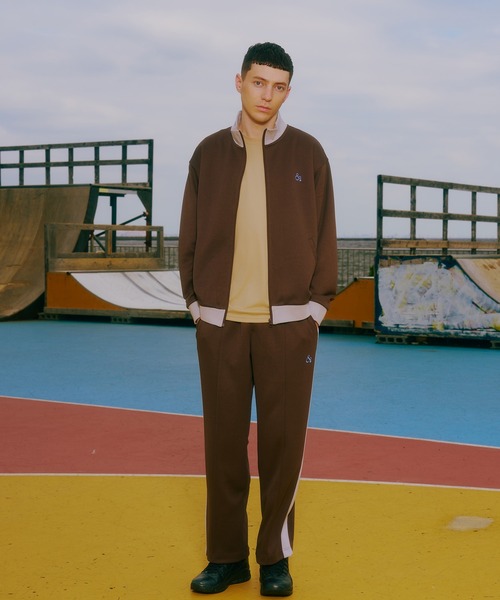 ＆RSON（アンダーソン）の「STANDARD JERSEY PANTS（その他パンツ・メンズ・ネイビー/ブラウン・SMALL/MEDIUM/LARGE/X-LARGE）」の6枚目の写真