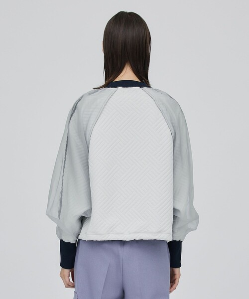 eLLa selectshop ジャガードテントスウェット トップス
