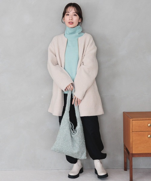 LEPSIM(レプシィム)の「ツイルミリタリーカーゴパンツ 983138(カーゴパンツ・レディース・ブラック/ブルー/グレー/アイボリー・FREE)」の17枚目の写真