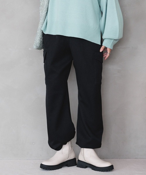 LEPSIM(レプシィム)の「ツイルミリタリーカーゴパンツ 983138(カーゴパンツ・レディース・ブラック/ブルー/グレー/アイボリー・FREE)」の13枚目の写真