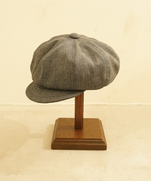 Mighty Shine（マイティシャイン）の「HEADGEHOG CASQUETTE（キャスケット・メンズ・ベージュ/ブルー/ブラウン/ブラック・L/M）」の4枚目の写真