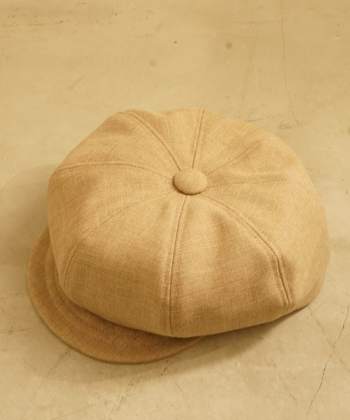 Mighty Shine（マイティシャイン）の「HEADGEHOG CASQUETTE（キャスケット・メンズ・ベージュ/ブルー/ブラウン/ブラック・L/M）」の7枚目の写真