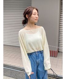 Ungrid | シアールーズカラーニット(ニット/セーター)