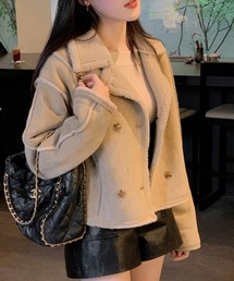 by muni:r（バイ ムニール）の「カラーフリースムスタン（その他アウター）」